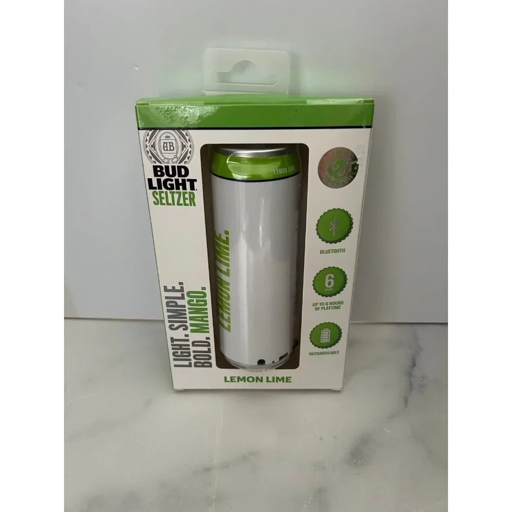 Néw sealed bud light seltzer Bluetooth speaker​‎